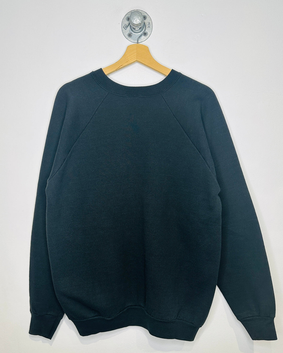 Vintage 1990s Isaac Newton School Performing Arts Program Black Crewneck Sweatshirt