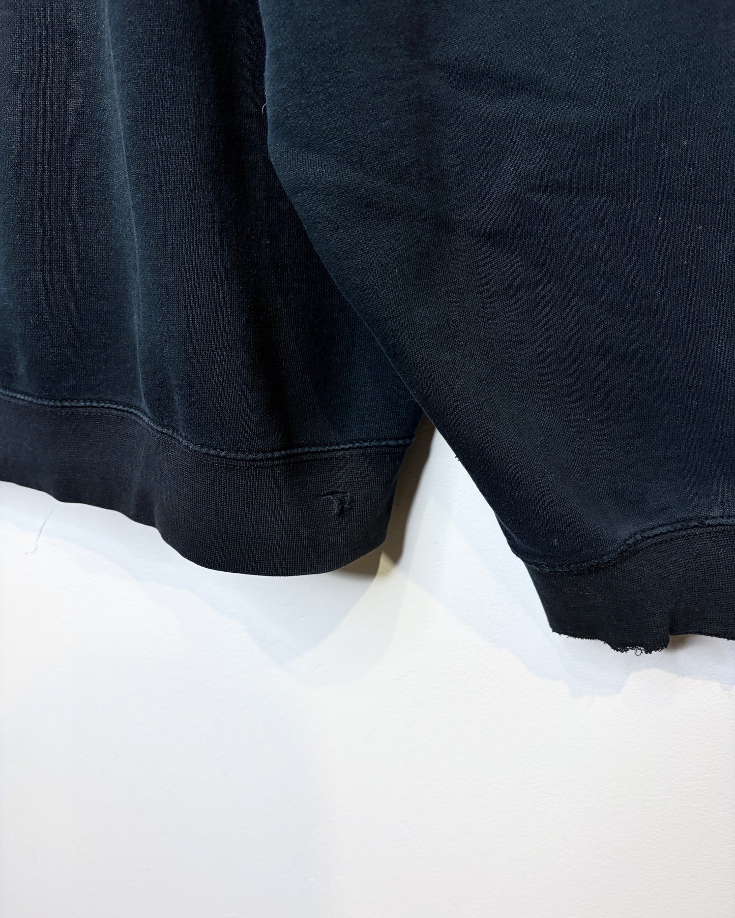 Y2K Sullen Art Collective Boxy Black Zip Up Hoodie