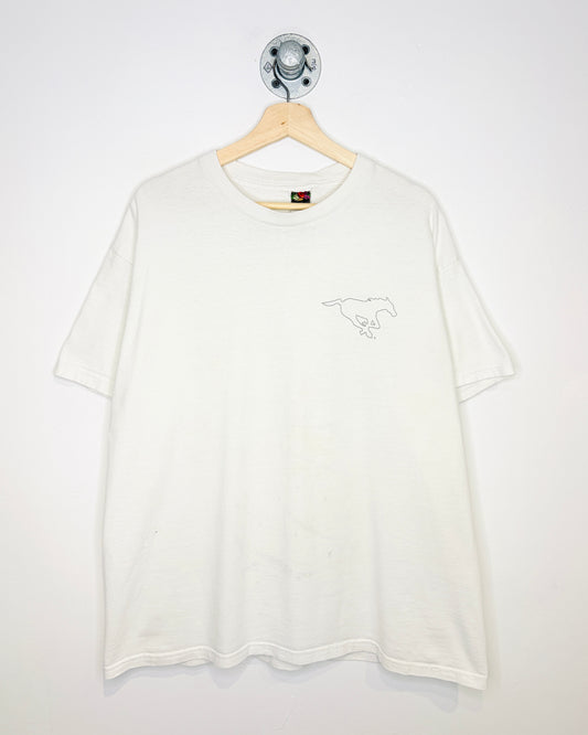 Vintage 90s/00s Calgary Stampeders Radically Canadian White Tee Shirt