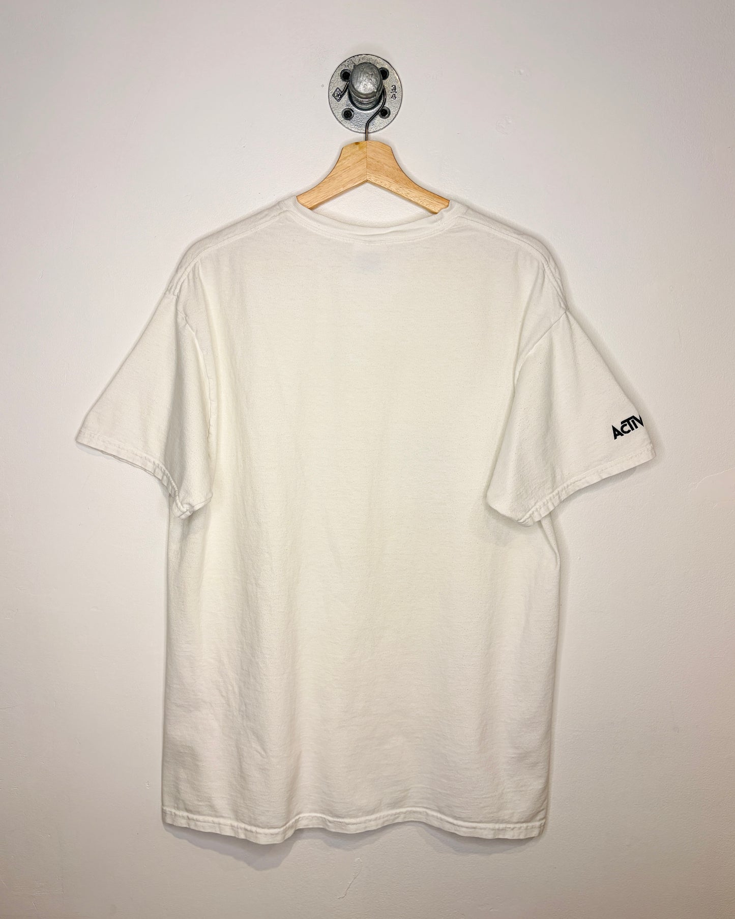 2000s Shrek The Third The Game Promo White Tee Shirt