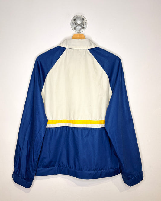 Vintage 80s Sears TwoTone Navy & White Raglan Jacket