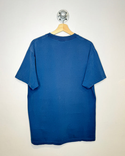 2000s Dawson City Yukon Slate Blue Tee Shirt
