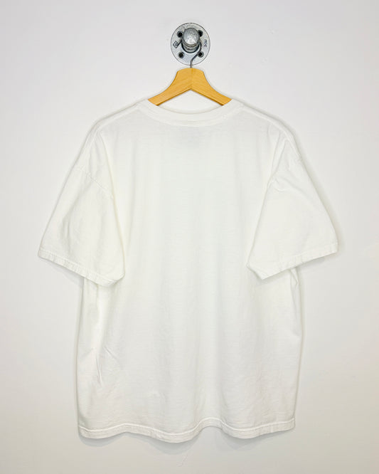 Vintage 2004 Bob Marley Zion White Tee Shirt