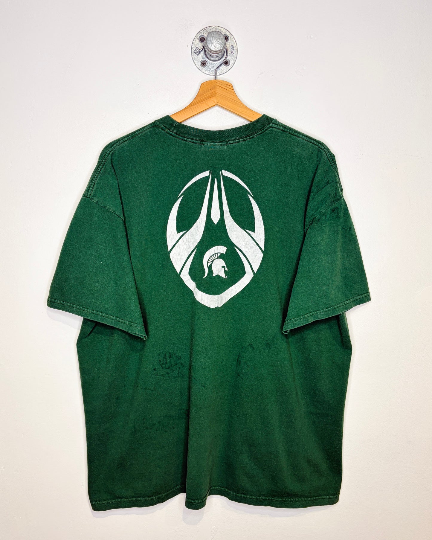 Nike Michigan State Spartans Green Tee Shirt