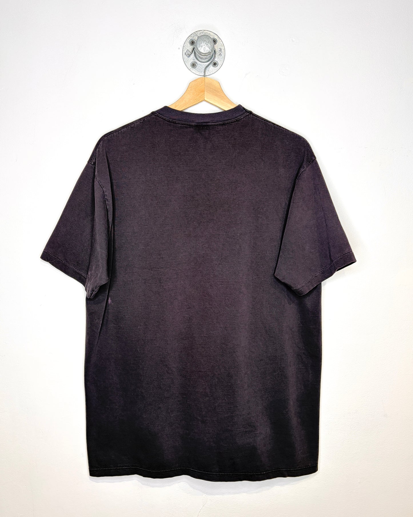 Vintage 90s Mickey Mouse Faded Black Tee Shirt
