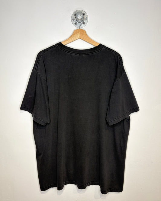 Vintage 1997 Boxy Harley Davidson Faded Black Tee Shirt