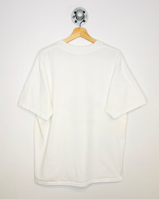 Vintage 90s Cancun Mexico White Tee Shirt