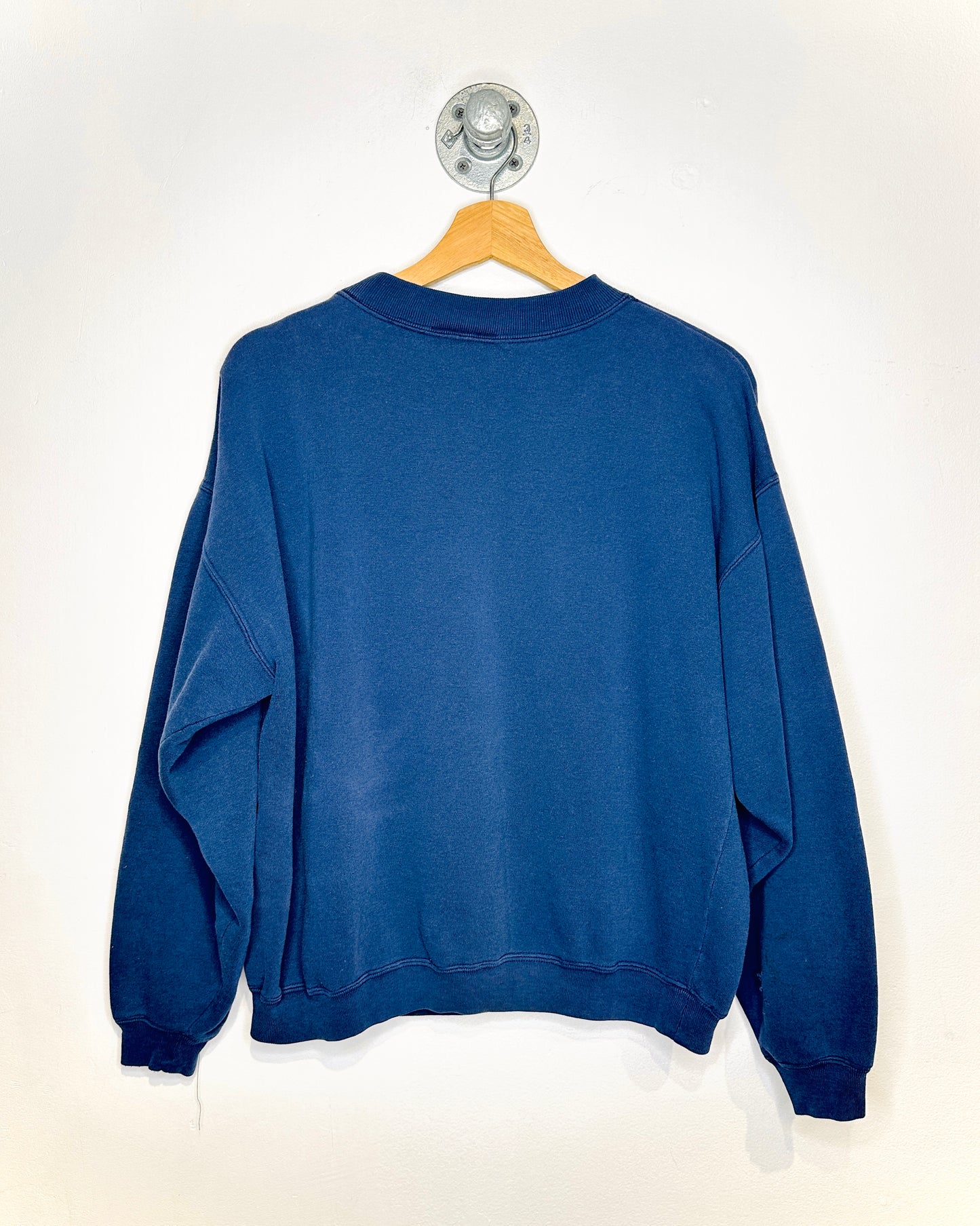 Vintage 1990s SR-71 Distressed Navy Crewneck Sweatshirt