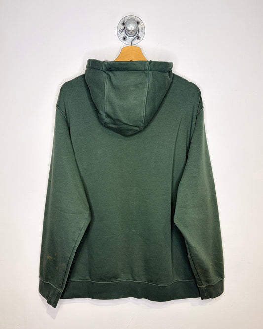 2000s Nike Faded Green Zip Up Hoodie
