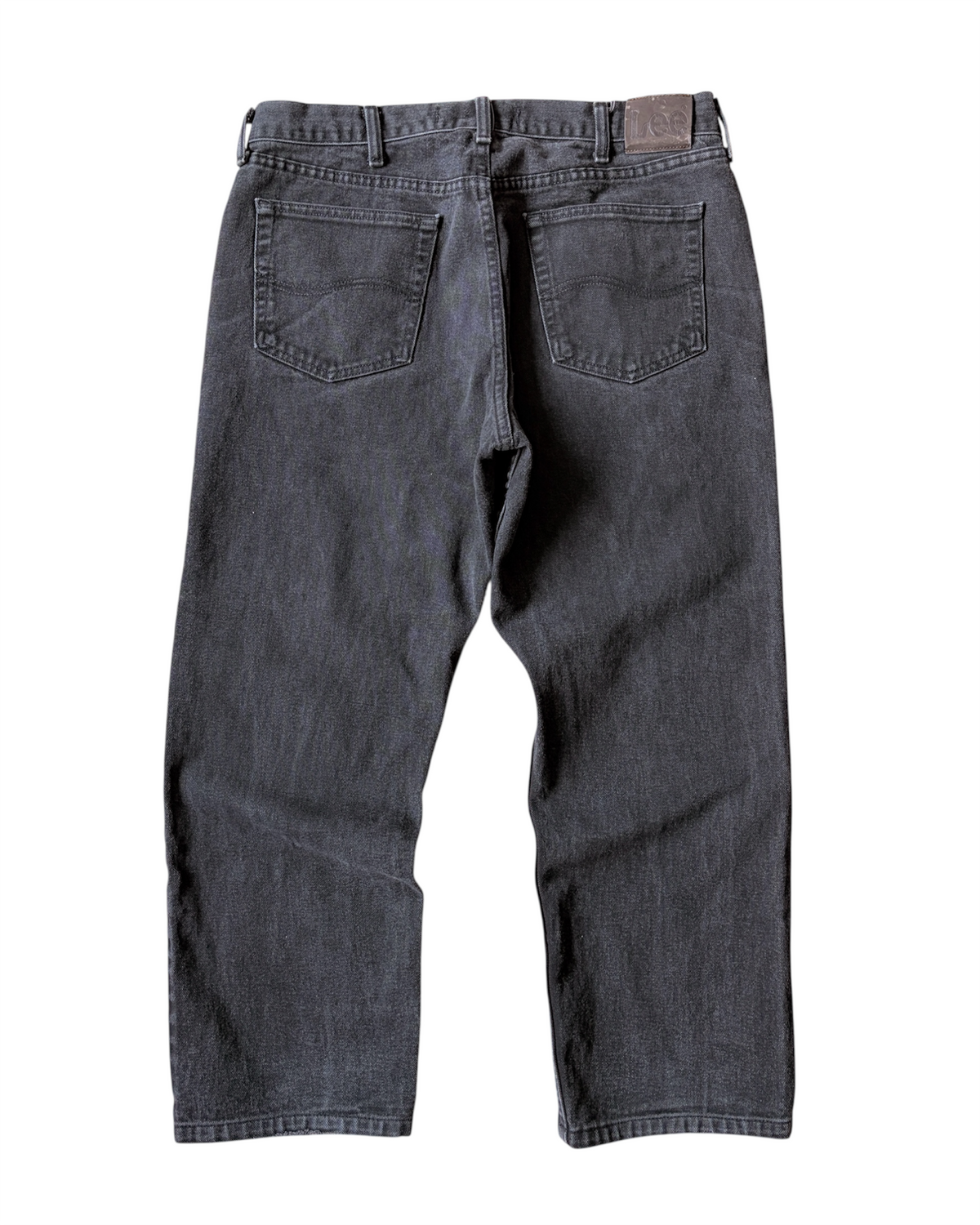 2000s Lee Regular Fit Faded Black Jeans