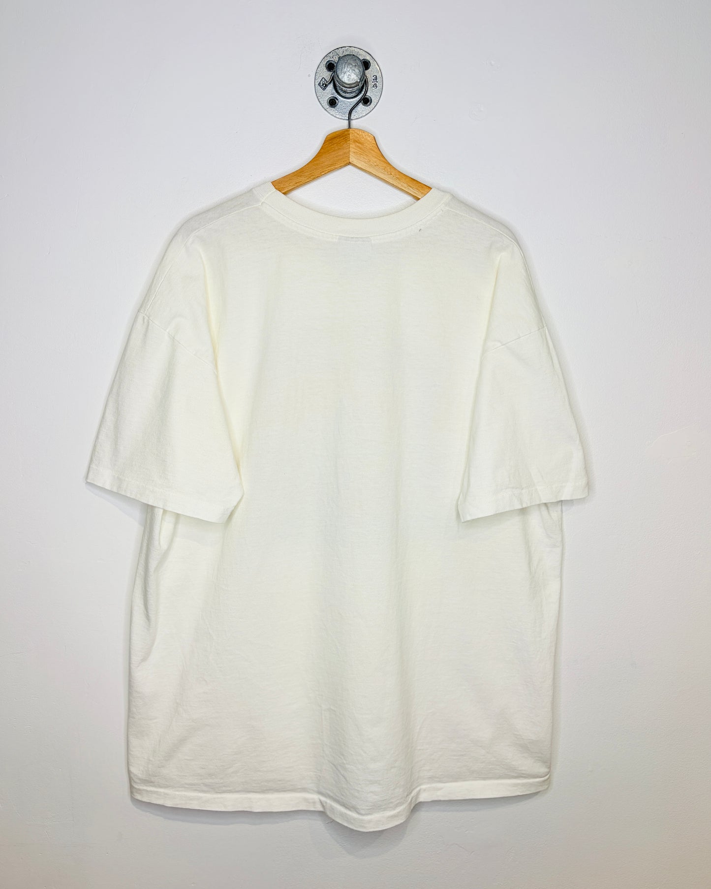 Vintage 1998 Wisconsin Badgers Big Ten White Tee Shirt