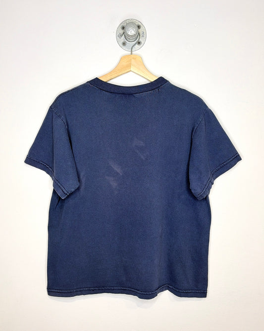 Vintage 90s Sandino FSLN Navy Blue Tee Shirt