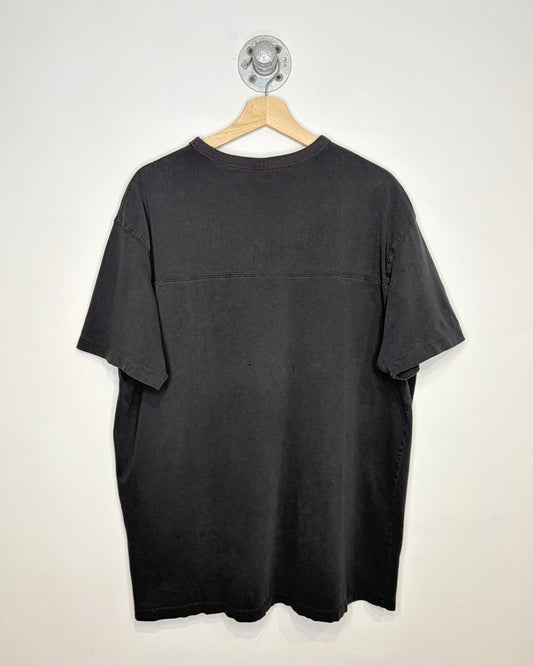Vintage Blank Faded Black Tee Shirt