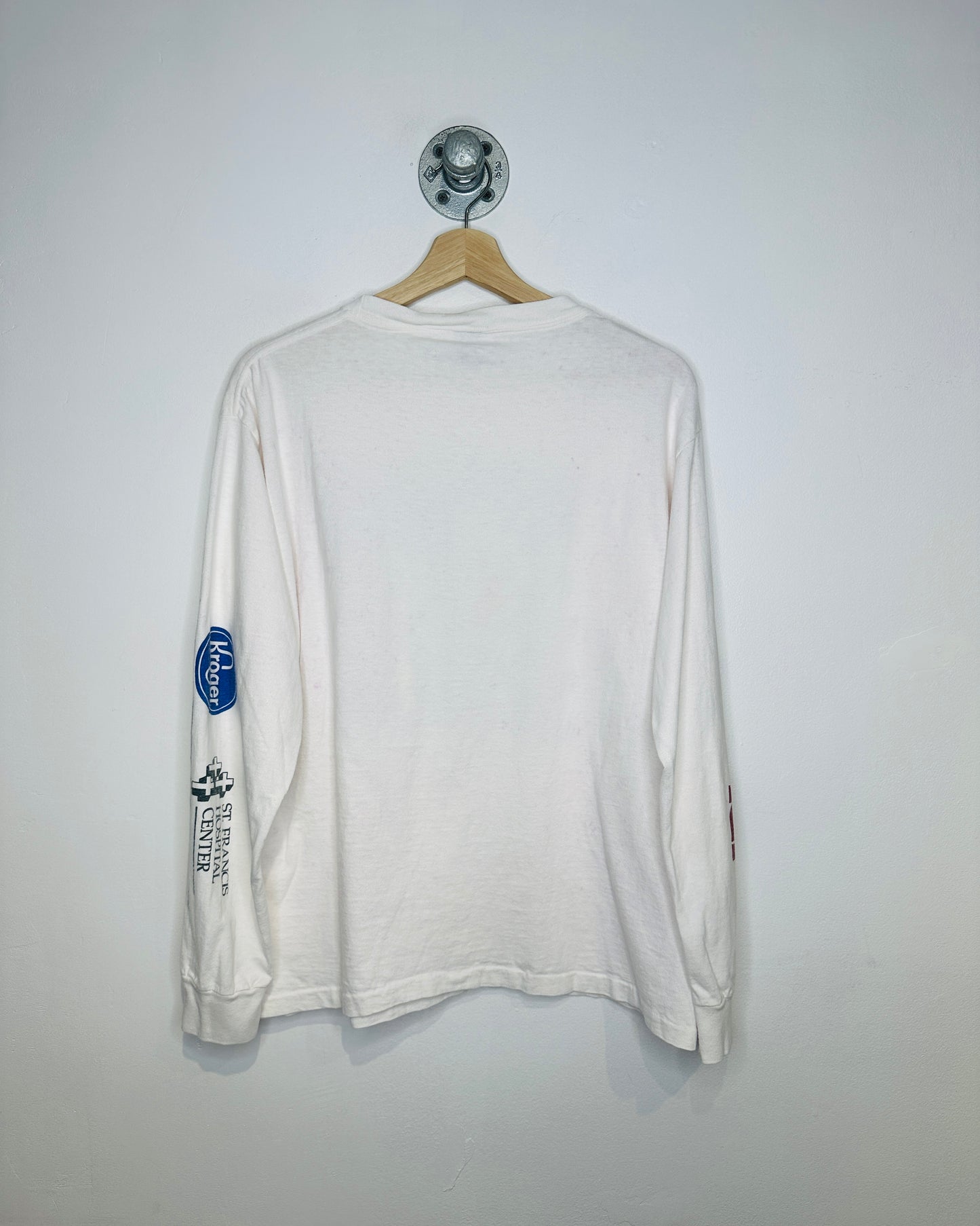 Vintage 1988 500 Festival Mini Marathon White Long Sleeve Shirt