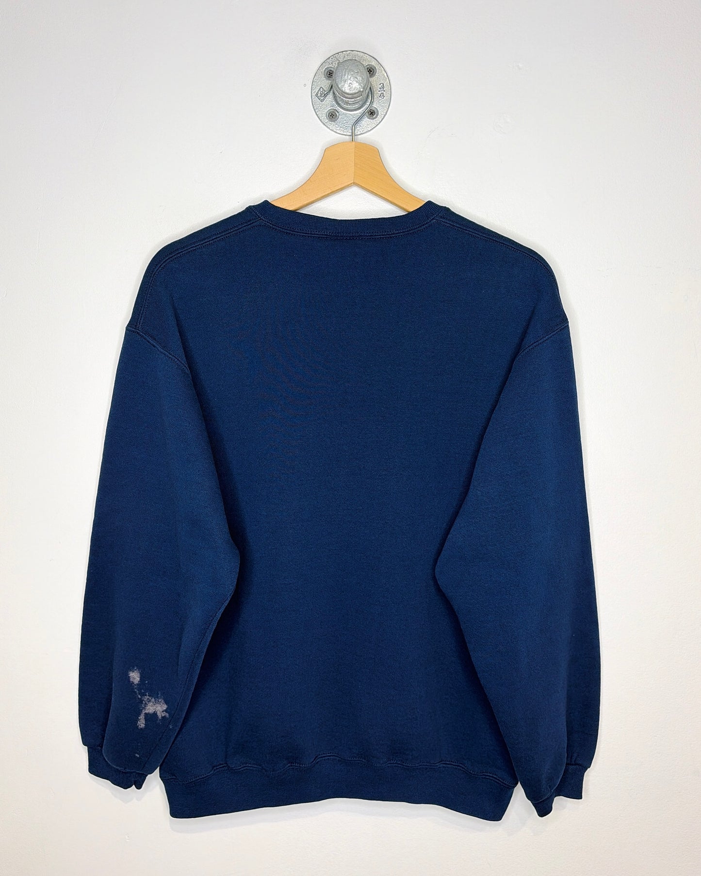 Vintage 1980s Navy Basic Russell Athletics Crewneck Sweatshirt