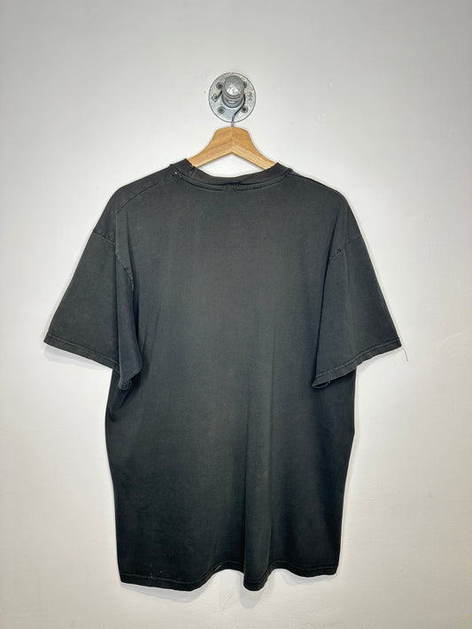 Vintage Spalding Faded Black Tee Shirt