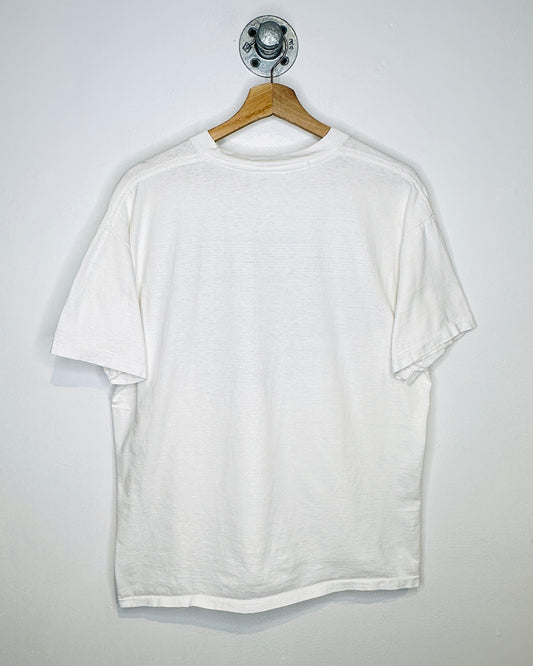 Vintage 90s Hawaii Sun Set White Tee Shirt