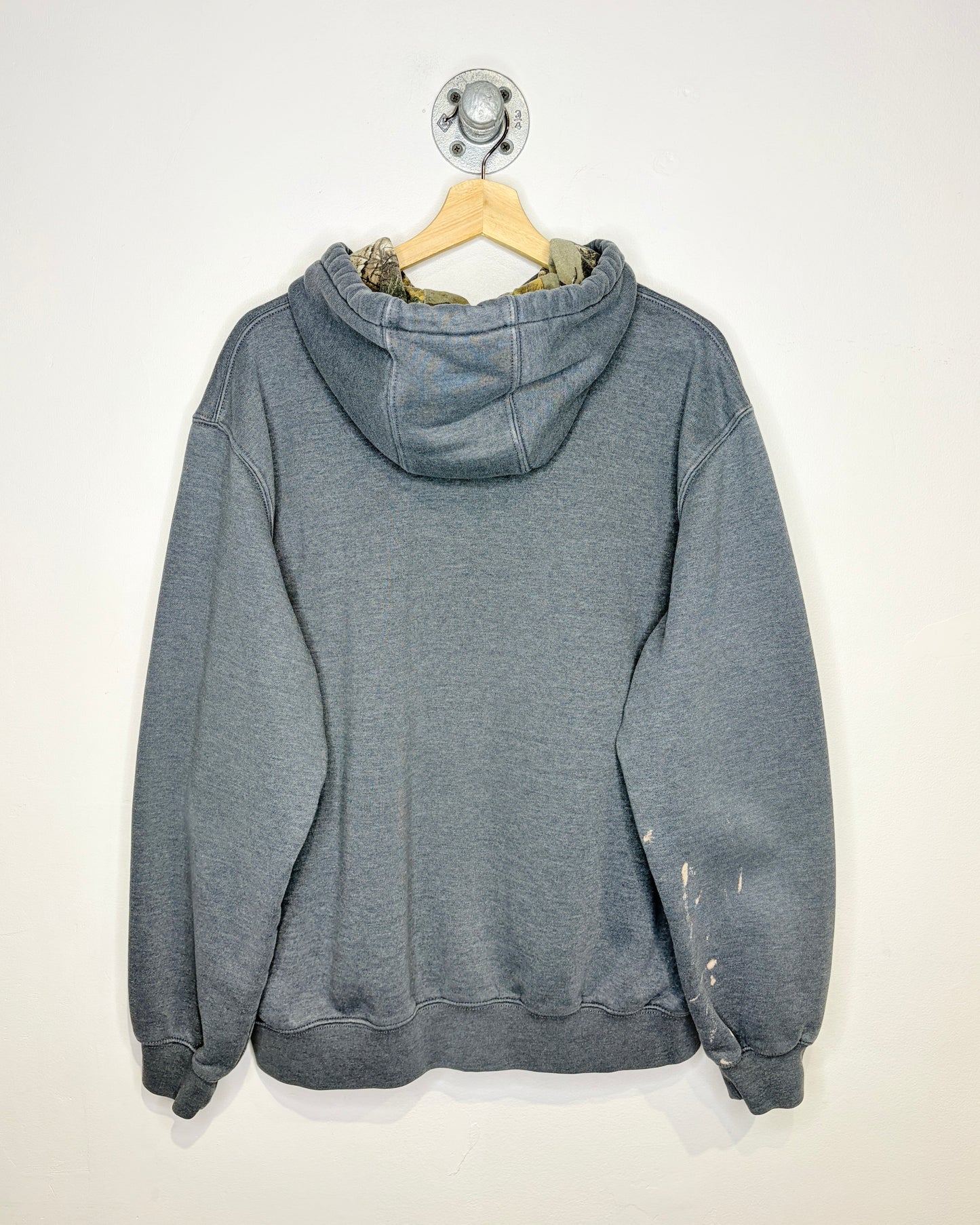 Carhartt Twotone Grey & Camo Hoodie