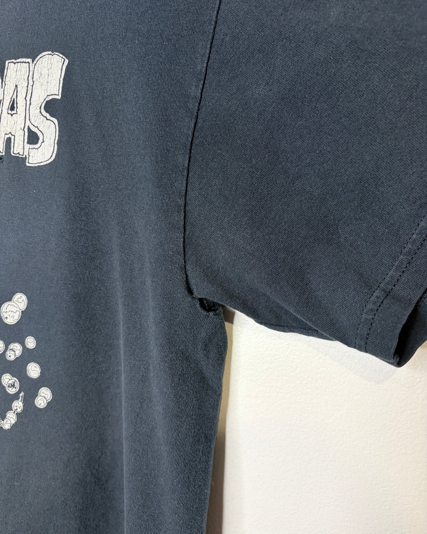 2000s Zombie Gras Faded Black Tee Shirt