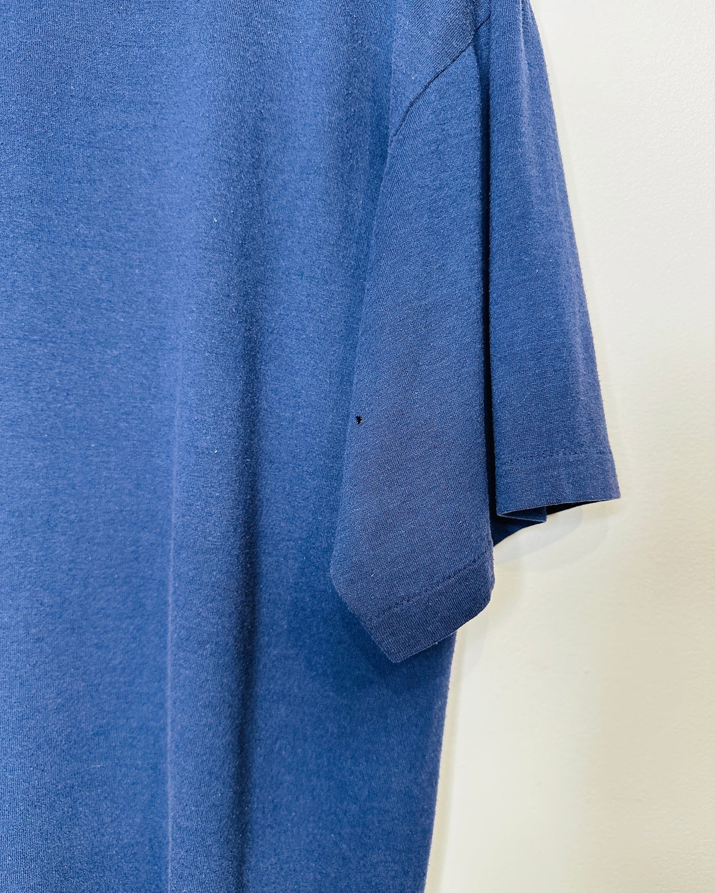 Vintage 1990s Jerzees Basic Navy Tee Shirt