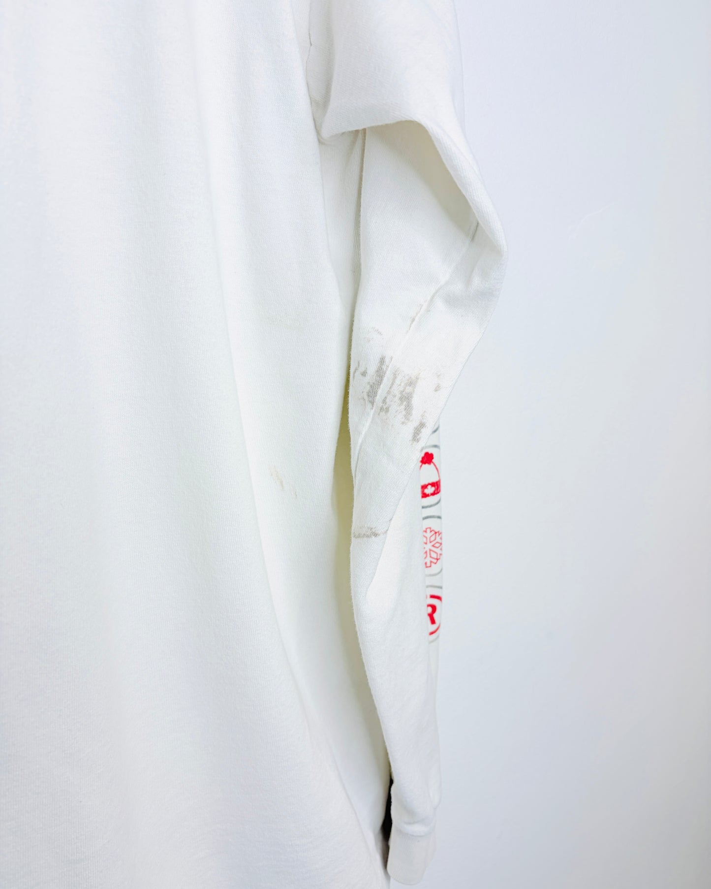 Vintage 90s Roots Molson Canadian White Longsleeve Shirt