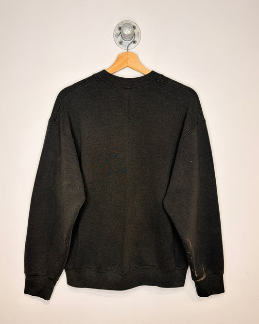 Vintage 1995 Green Bay Packers Black Crewneck Sweatshirt