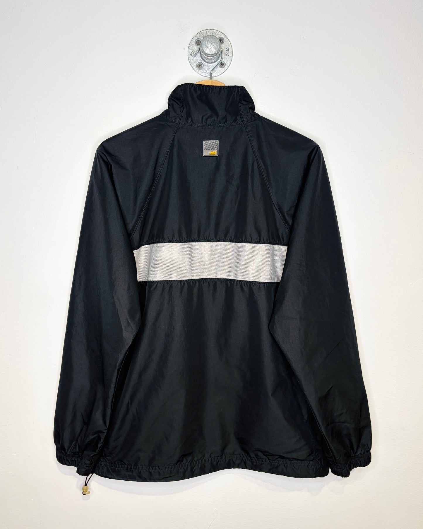Vintage 90s/00s Nike Silver Swoosh Track Jacket