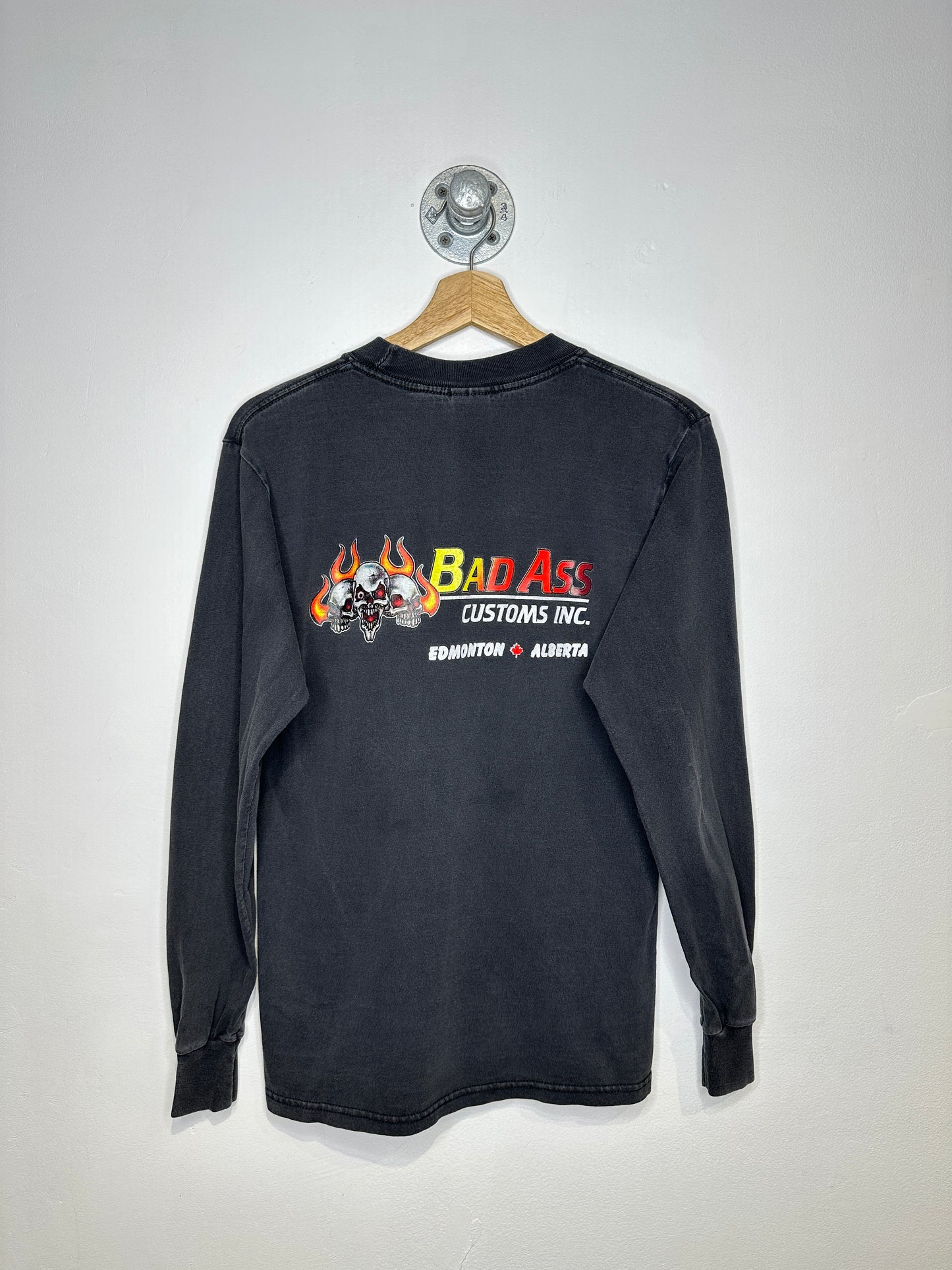 Vintage Badass Customs Inc Black Longsleeve Shirt