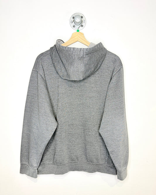 2000’s Russell Athletic Charcoal Grey Blank Hoodie