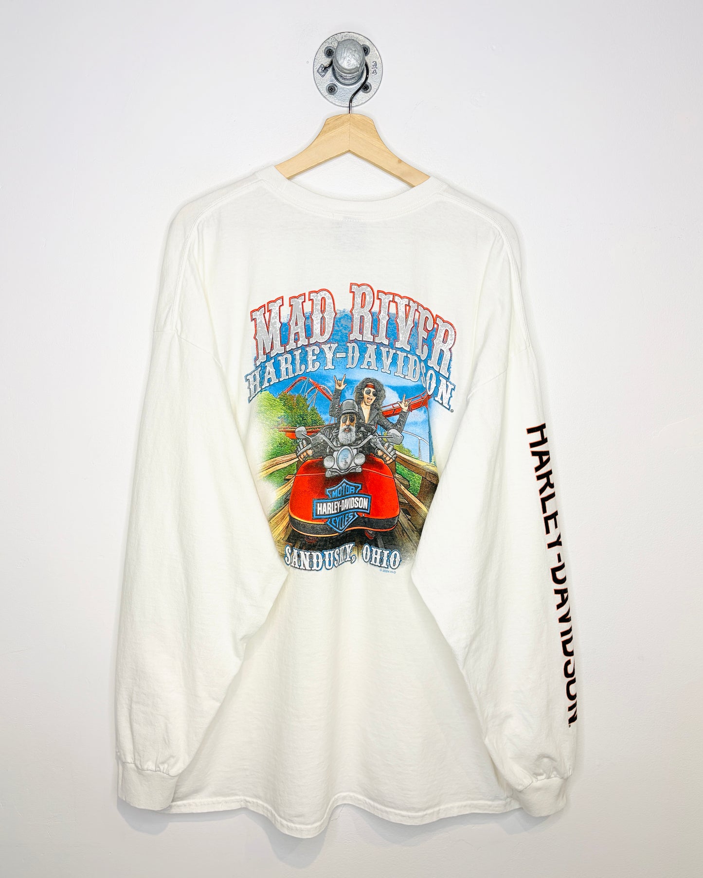 Harley-Davidson Mad River Sandusky Ohio Long Sleeve Shirt
