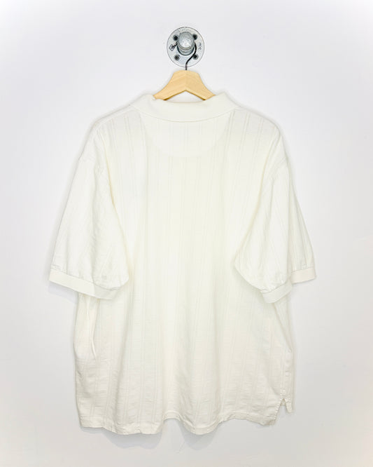 Vintage Nike Golf Advil Western Open White Polo Shirt