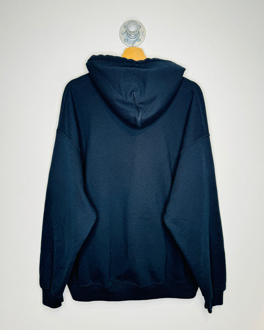 2000s Princeton Tigers Boxy Black Hoodie