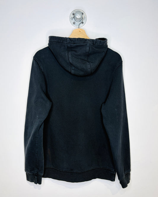 2000s Fox Racing Faded Black Hoodie