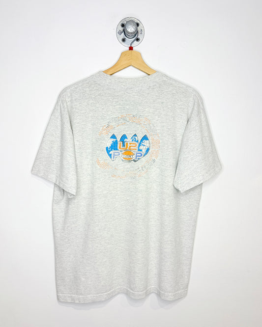 Vintage 1997 U2 Pop Mart World Tour Tee Shirt
