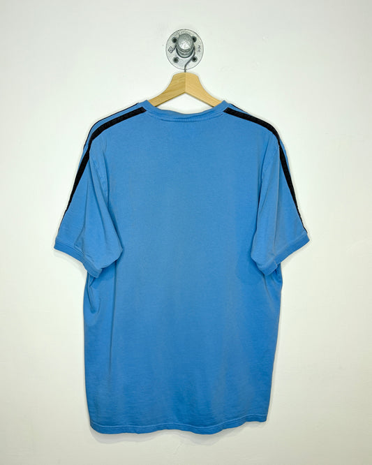 Vintage 2000s Ralph Lauren Polo Jeans Co. Blue V Neck Tee Shirt