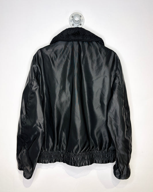 Vintage 70s Skinner Ironclad Black Nylon Jacket