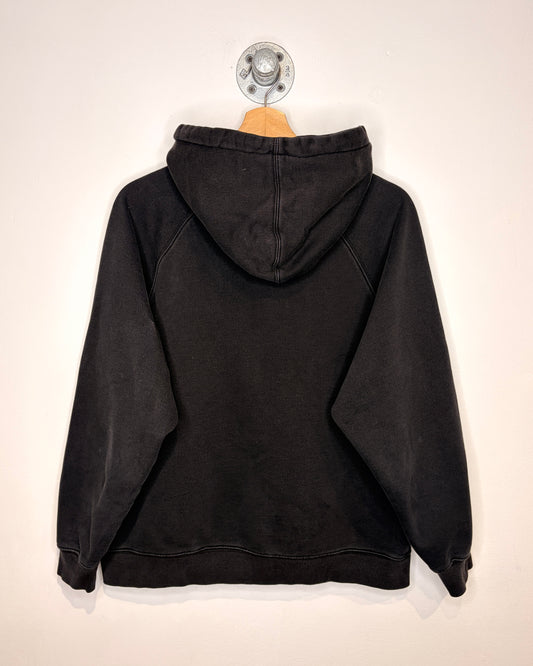 Vintage 2000s Circa Skateboards Faded Black Hoodie