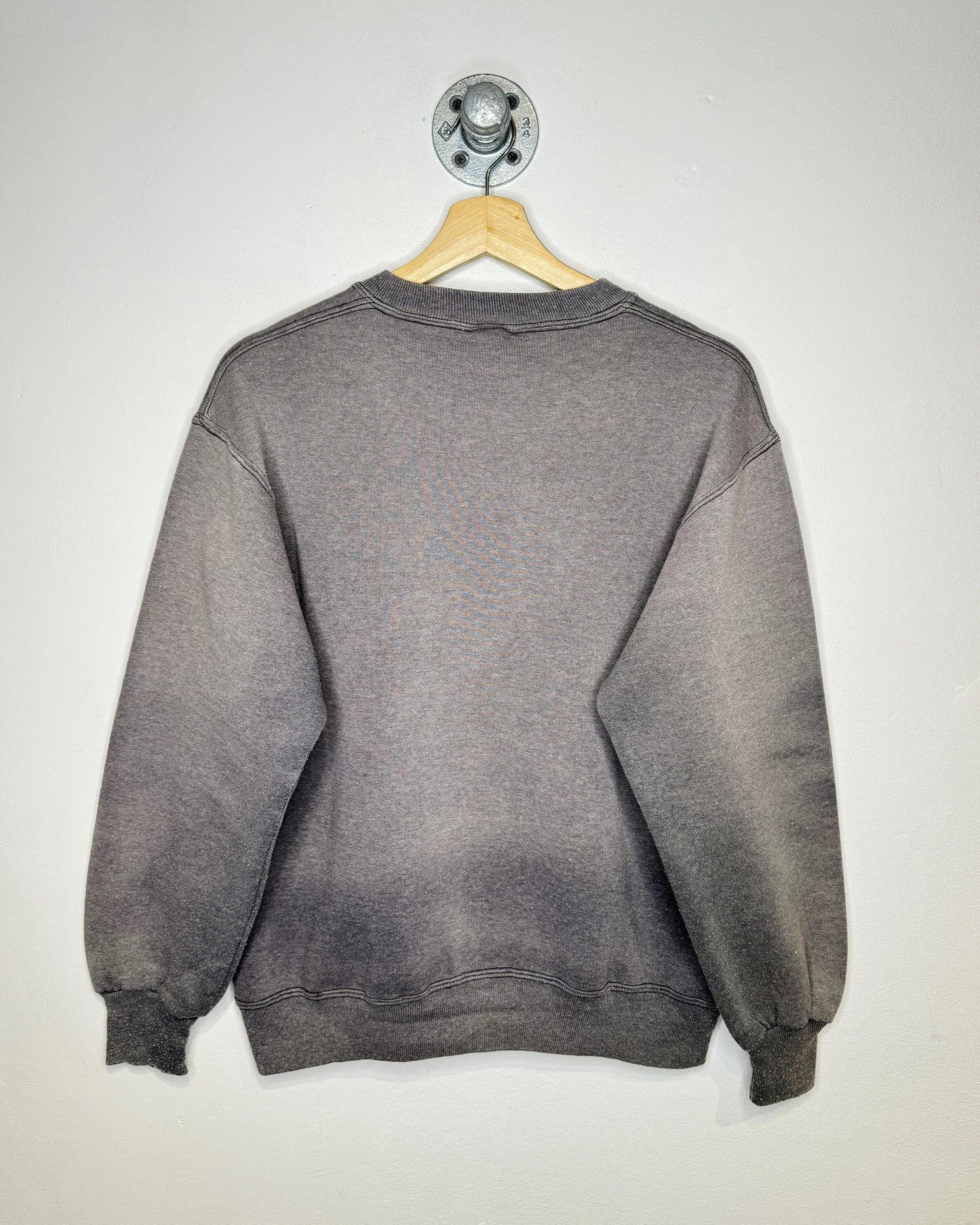 Vintage 90s U. S. Shoe Charcoal Grey Crewneck Sweatshirt