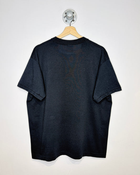 Vintage 1992 Miller Genuine Draft Beer Black Tee Shirt