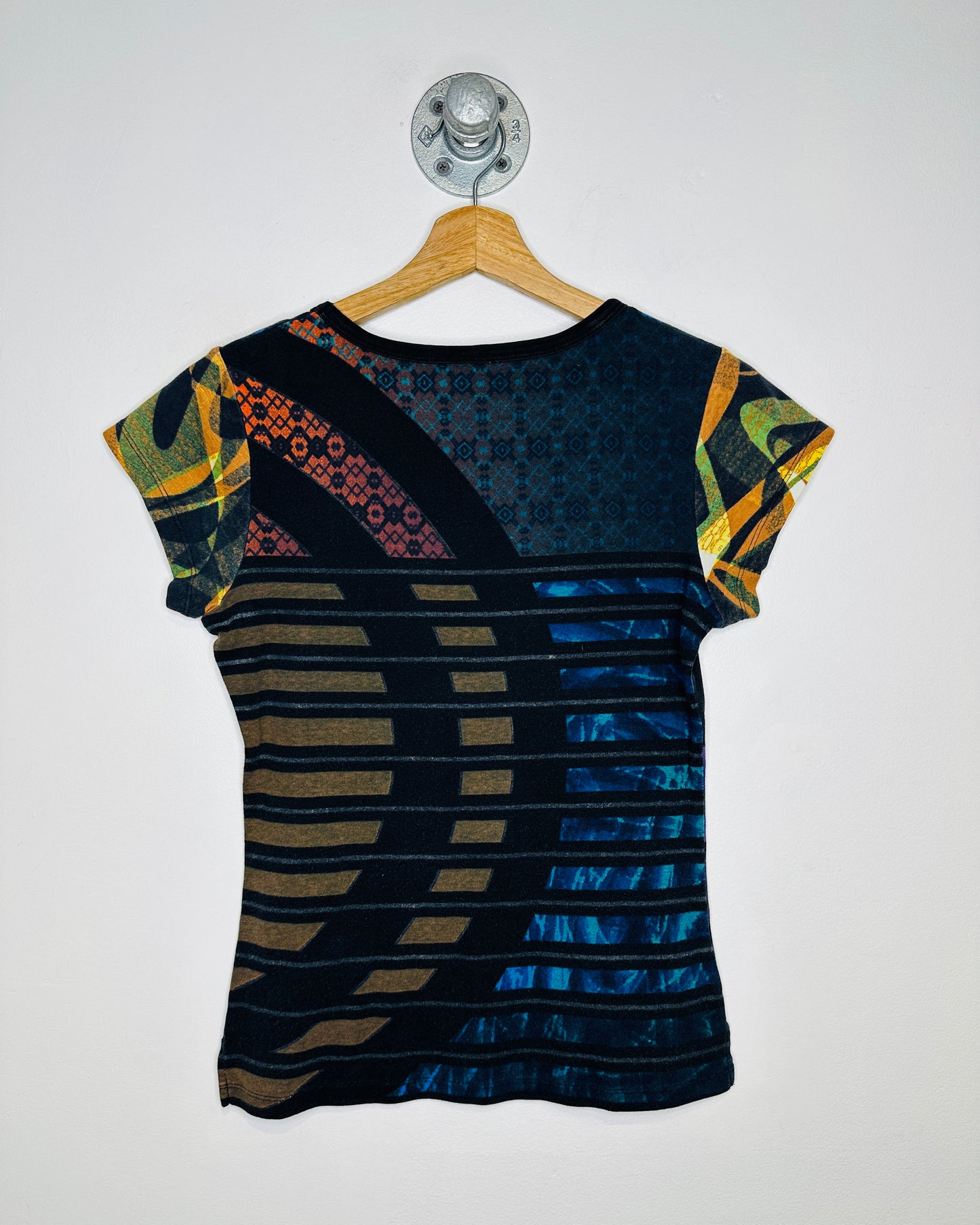 Vintage Hibiscus All Over Print Women’s Tee Shirt