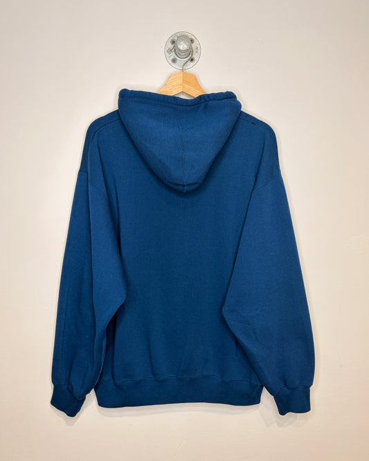 Vintage 90s Brooks Classic Series Navy Hoodie