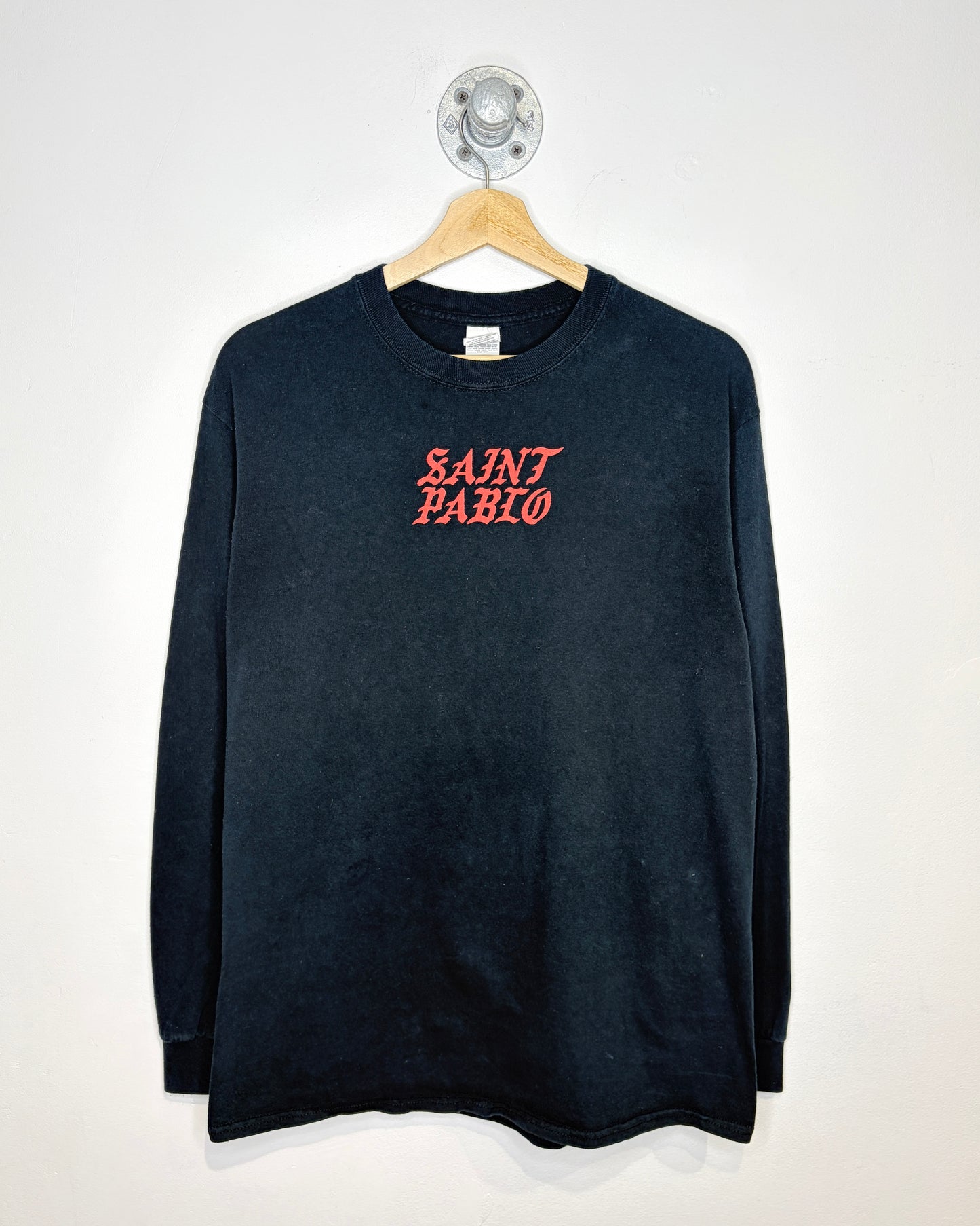 Saint Pablo Tour Kim Black Longsleeve Shirt