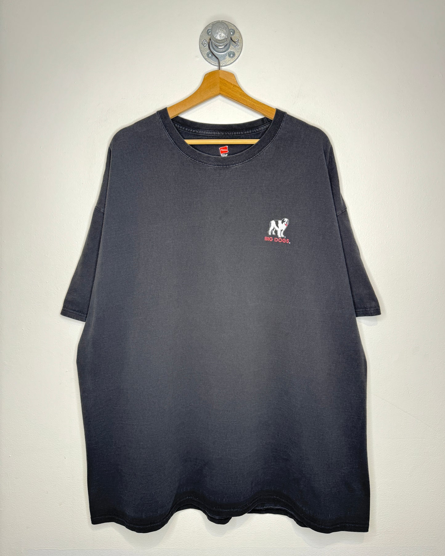 Big Dogs “You Remind Me Of A Bad Idea” Faded Black Tee Shirt