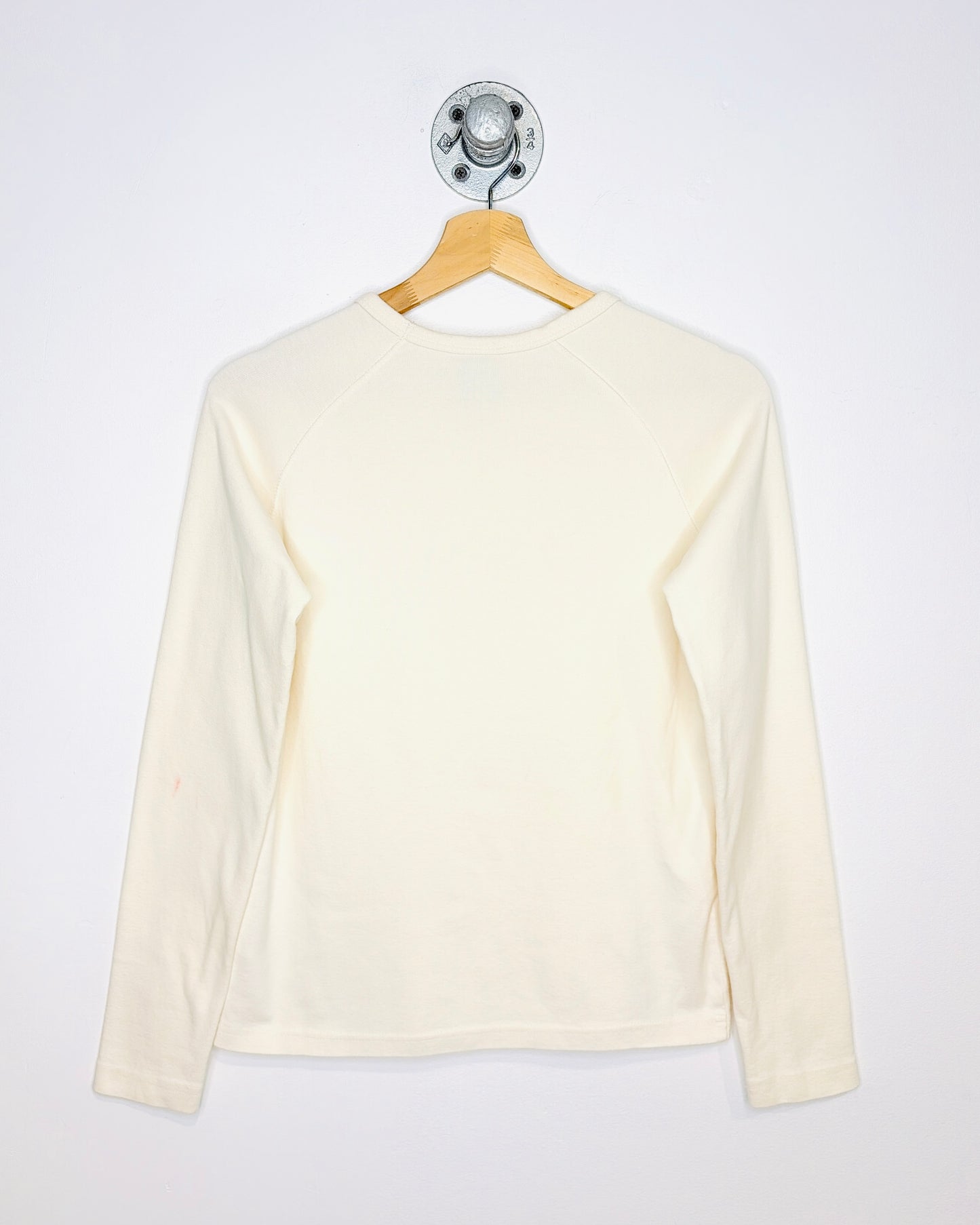 2000s Carhartt For Women Natural White Longsleeve Shirt
