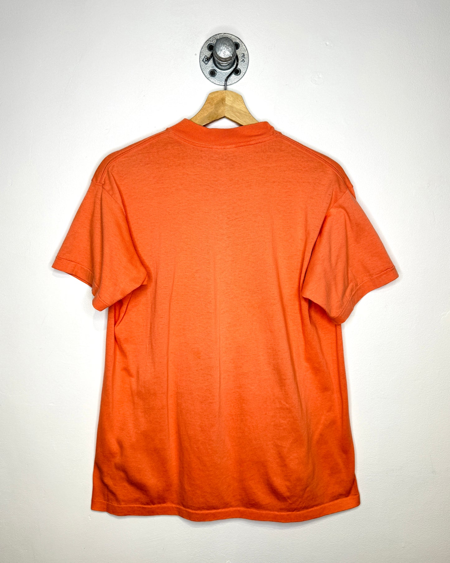 Vintage 90s “I’m Not Loafing” Orange Thin Tee Shirt