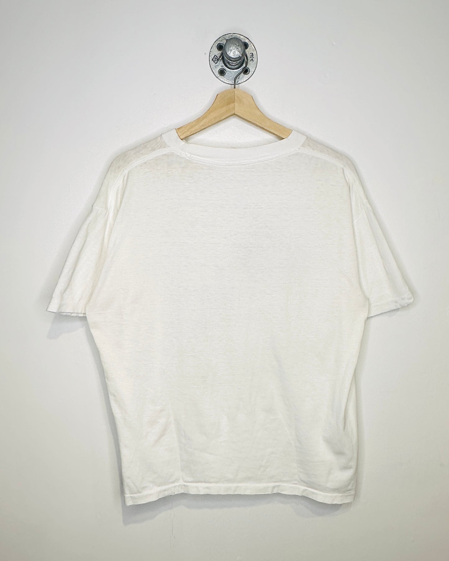 Vintage Hawaiian Beach White Tee Shirt