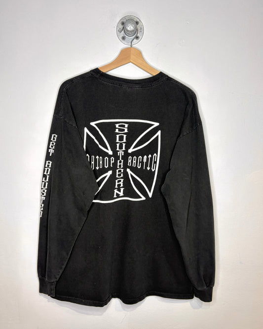 2000s South Chiropractic Black Longsleeve Shirt