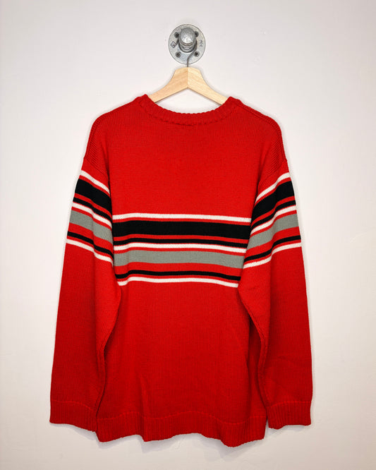 Vintage Y2K Southpole Red Knit Sweater