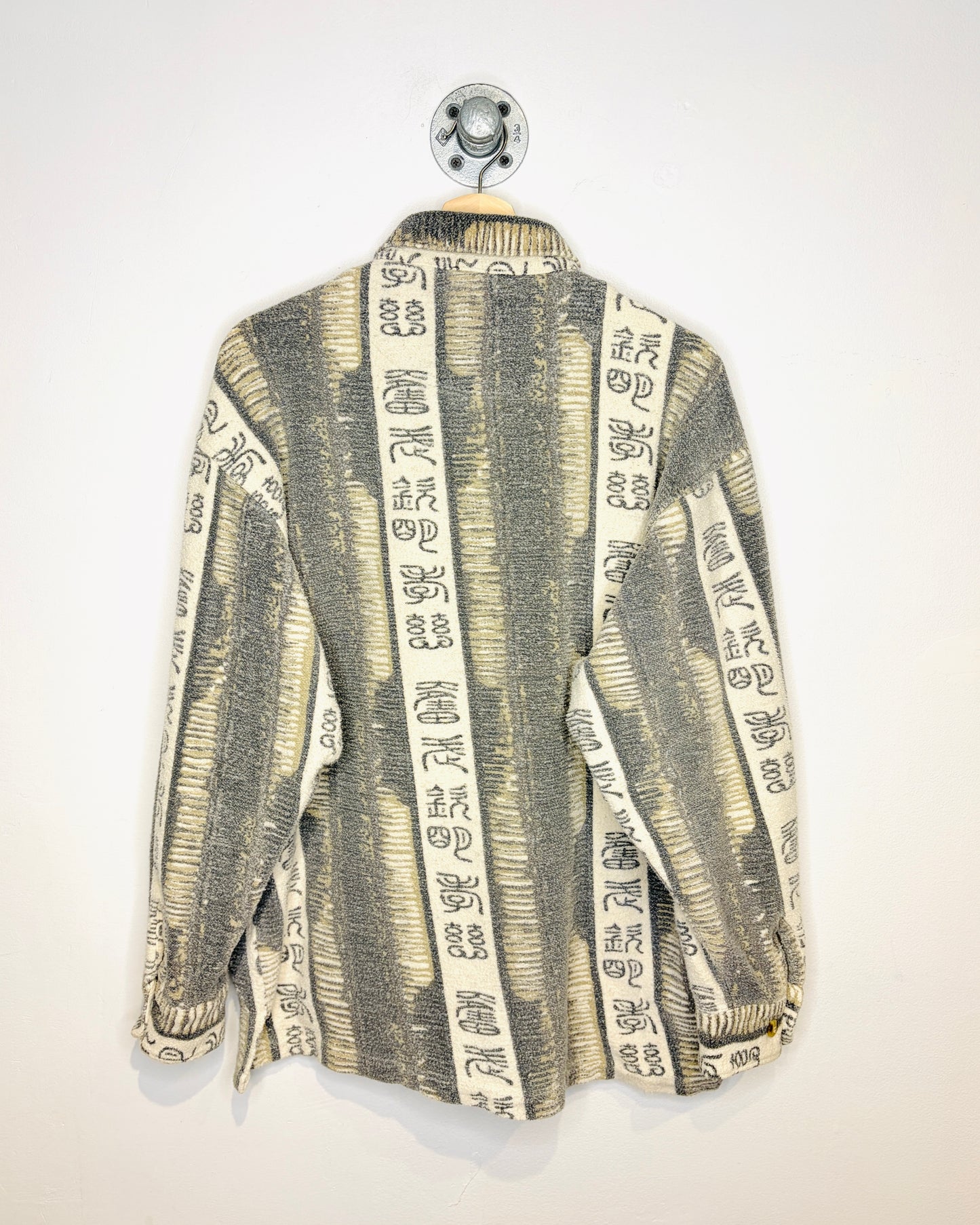 Vintage 1990s Fibres Heavyweight Cotton Button Up Shirt