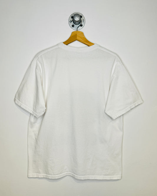 2000s Harley Davidson Cuba White Tee Shirt